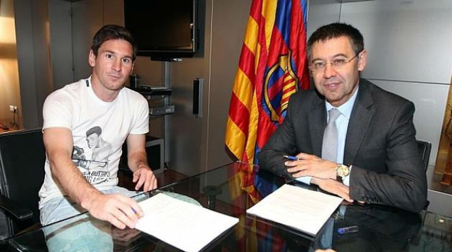 Không muốn làm Neymar thứ 2 Messi sẽ ký lại hợp đồng với Barca