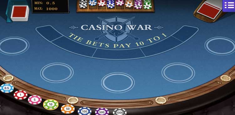 Sử dụng Casino war