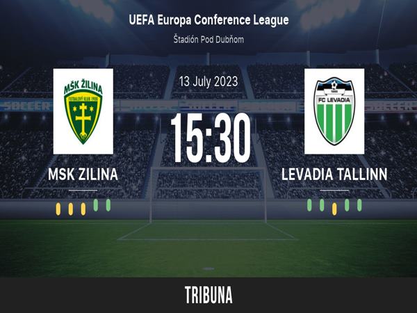 Nhận định kèo MSK Zilina vs FCI Levadia Tallinn