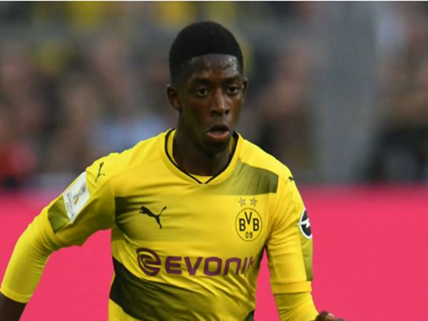 Ousmane Dembele trong màu áo CLB Dortmund